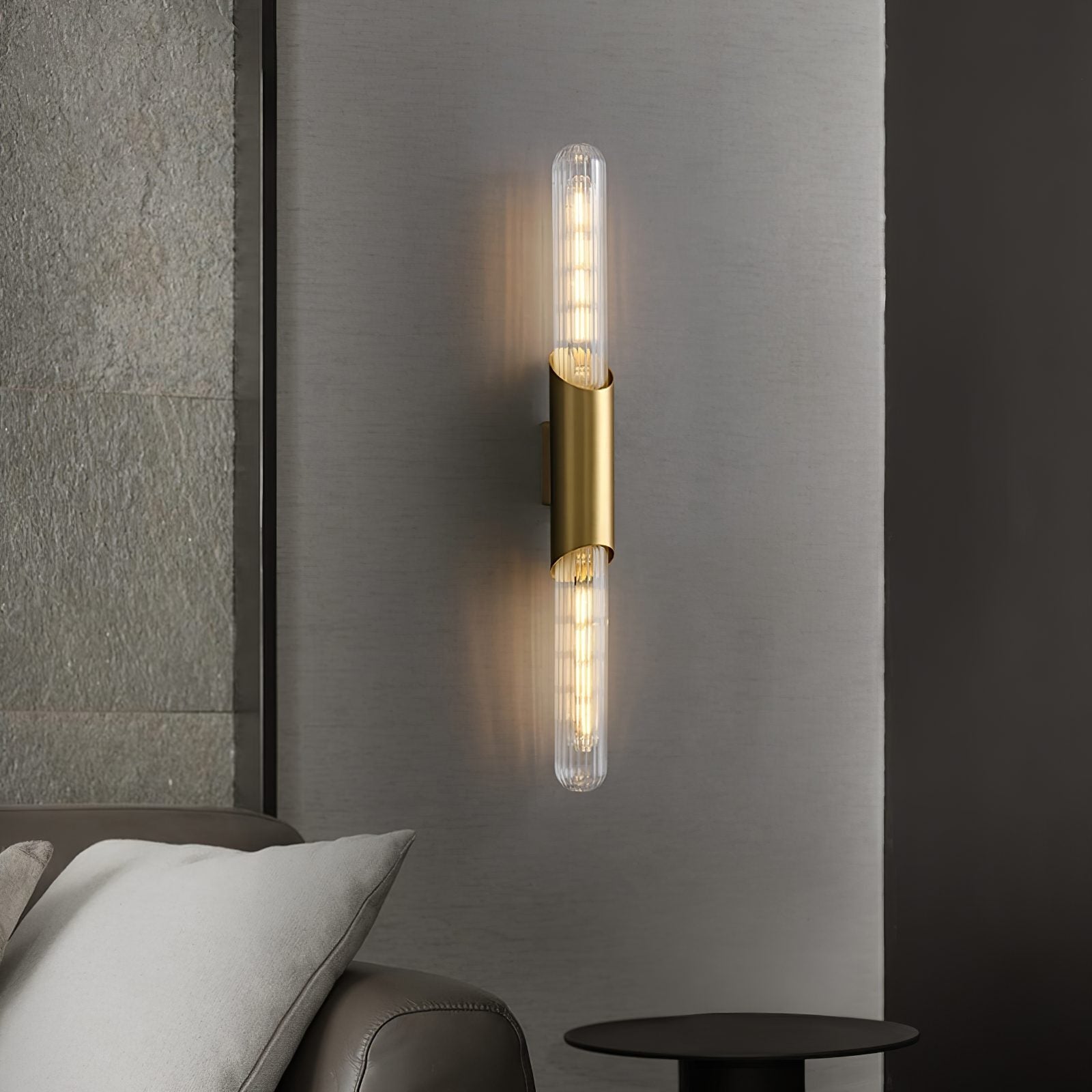 contemporary-brass-and-glass-cylinder-bathroom-vanity-wall-sconce-light