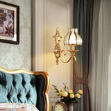 elegant-brass-and-white-glass-wall-sconce-light-fixture-for-modern-interior-spaces