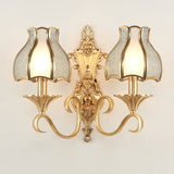 elegant-brass-and-white-glass-wall-sconce-light-fixture-for-modern-interior-spaces