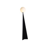 Modern Geometric Apex Sphere Floor Lamp with Tapered Base for Living Room Office