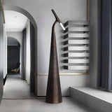 Modern Apex Texture Ambient LED Floor Lamp for Elegant Home and Office Lighting