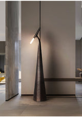 Modern Apex Texture Ambient LED Floor Lamp for Elegant Home and Office Lighting