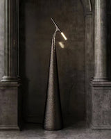 Modern Apex Texture Ambient LED Floor Lamp for Elegant Home and Office Lighting