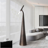 Modern Apex Texture Ambient LED Floor Lamp for Elegant Home and Office Lighting