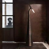 Modern Apex Texture Ambient LED Floor Lamp for Elegant Home and Office Lighting