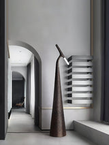 Modern Apex Texture Ambient LED Floor Lamp for Elegant Home and Office Lighting