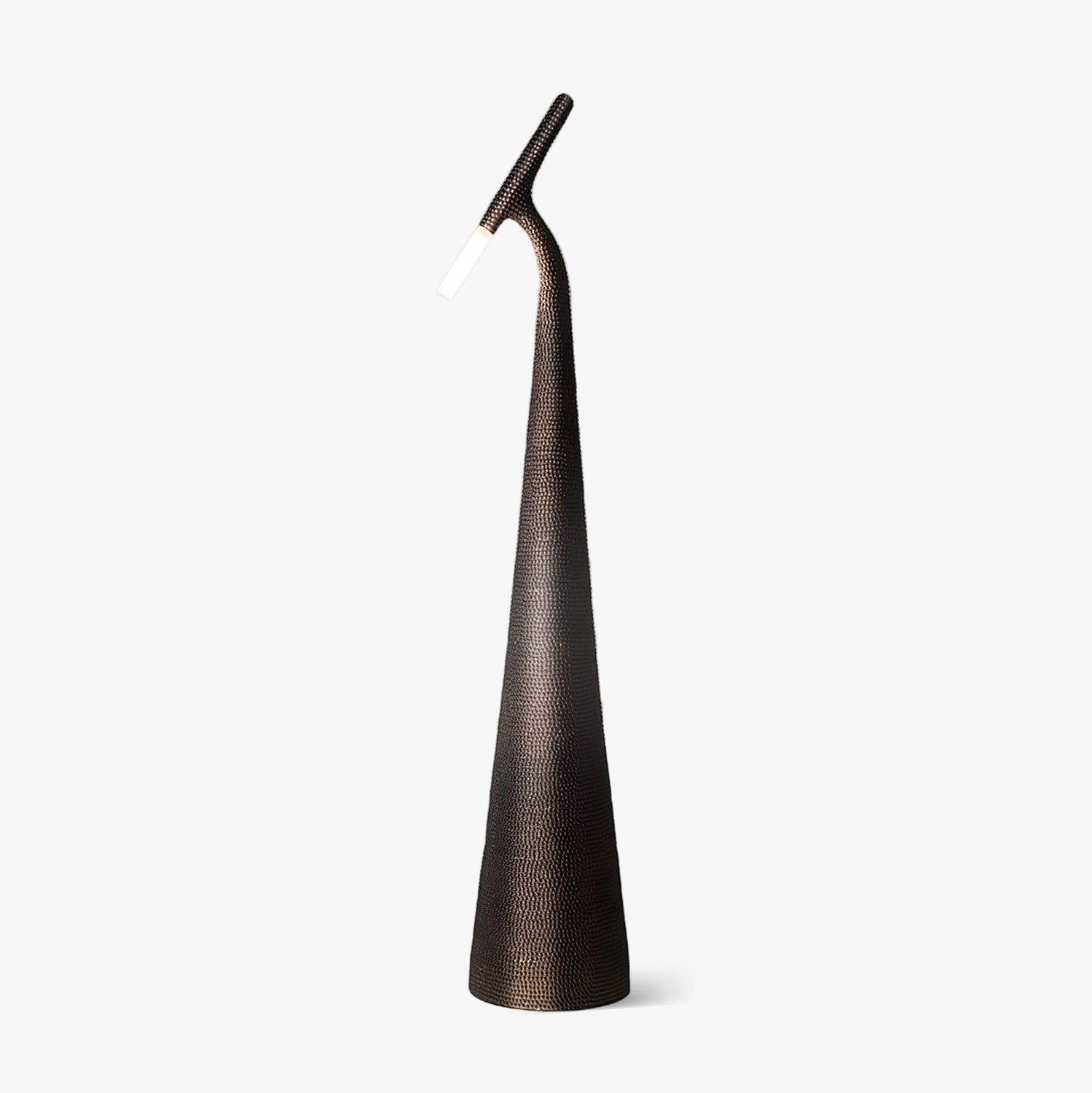 Modern Apex Texture Ambient LED Floor Lamp for Elegant Home and Office Lighting