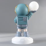 Apollo Astronaut Resin Standing Lamp with Integrated LED and Rechargeable Battery