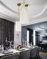 arborescence-modern-minimalist-brass-pendant-lamp-with-sophisticated-white-linen-shade