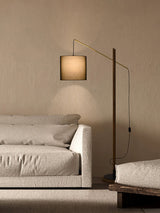 archer-contemporary-arched-wood-standing-lamp-with-adjustable-linen-drum-shade