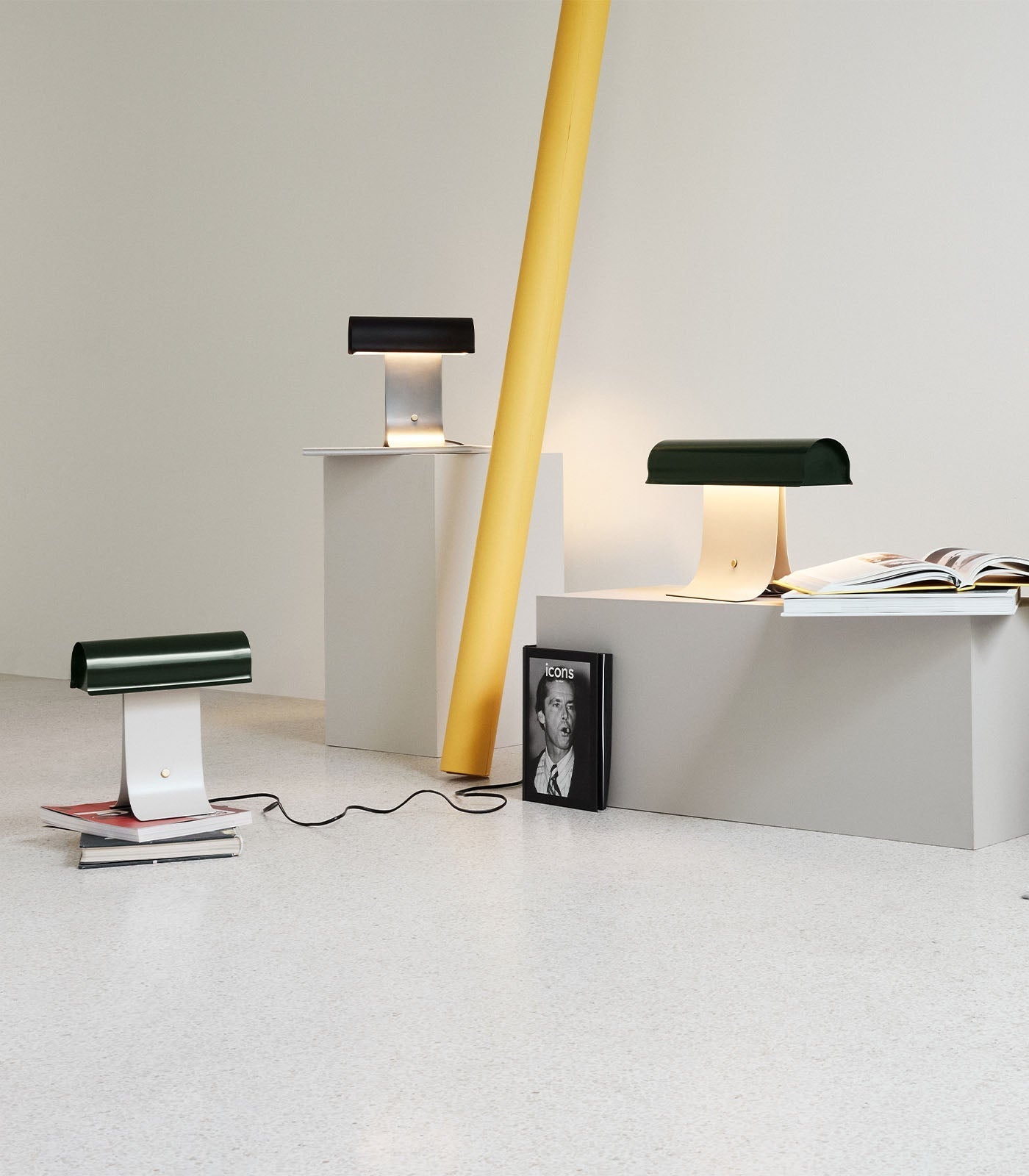 Modern Adjustable Metal Archive Table Lamp for Home Office and Bedside Reading