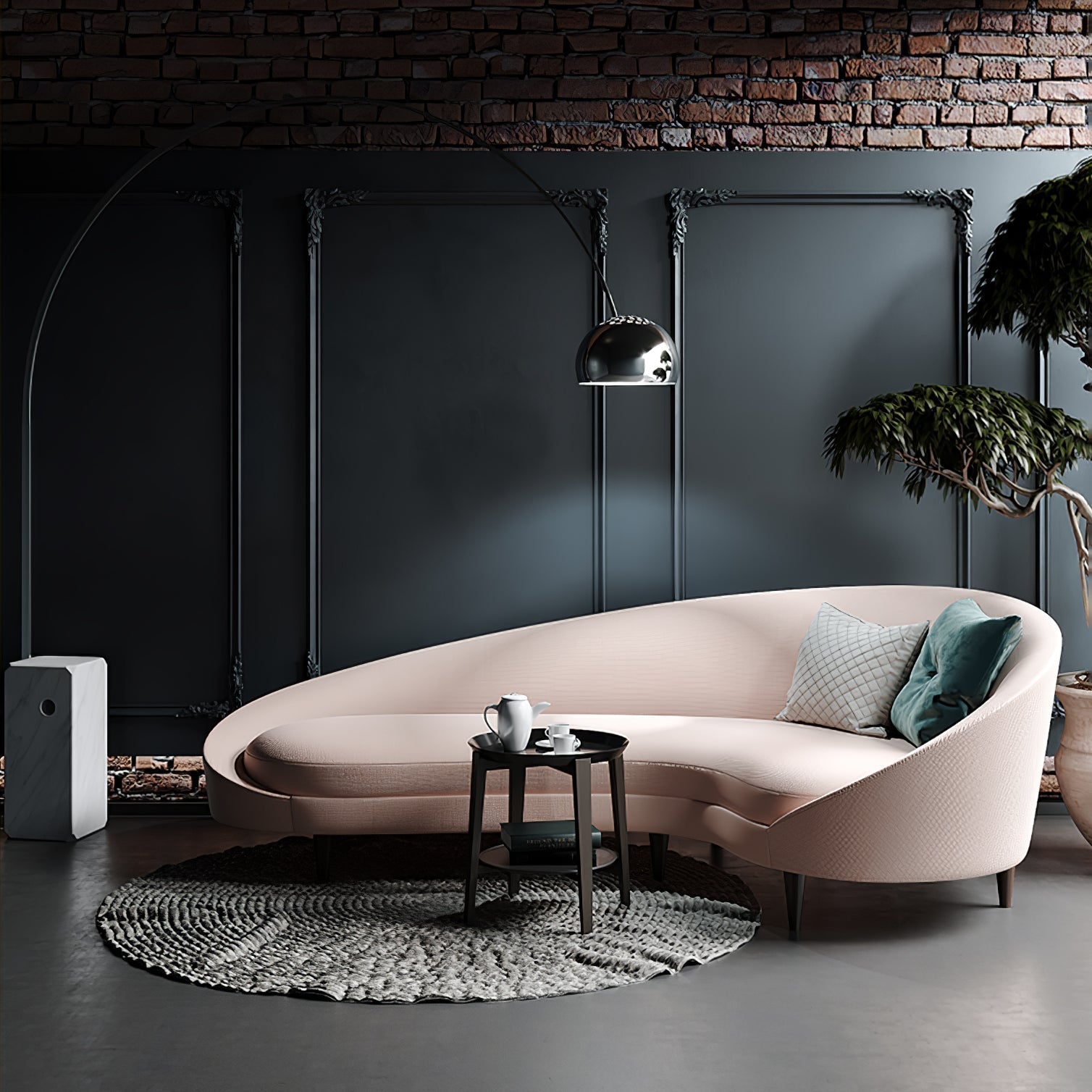 modern-arched-stainless-steel-floor-lamp-with-white-marble-base-for-living-room-and-office-polished-silver
