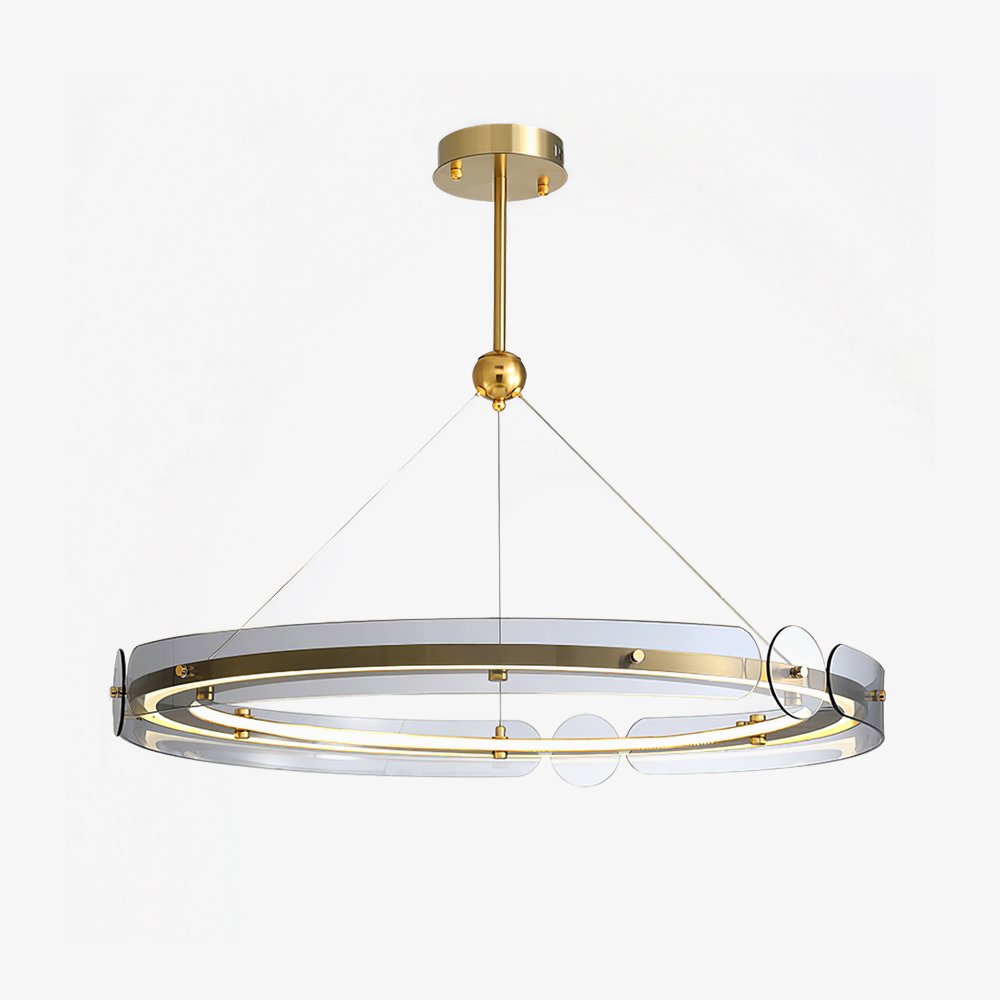 modern-gold-round-led-pendant-light-with-smoke-gray-glass-for-dining-room