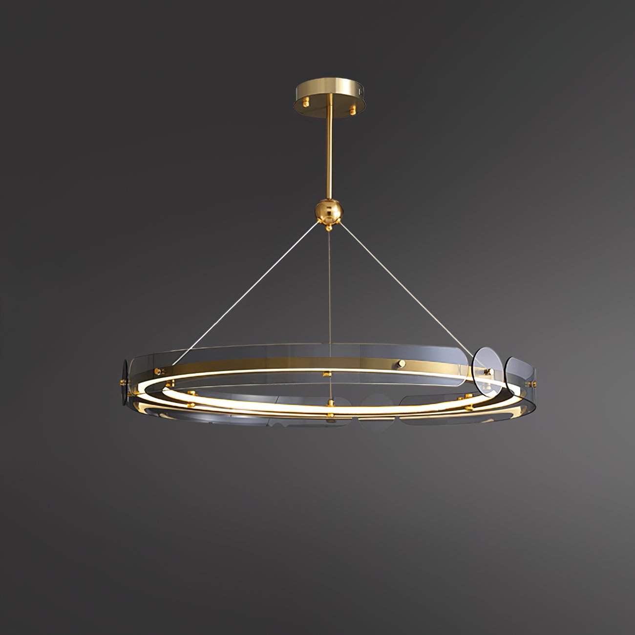 modern-gold-round-led-pendant-light-with-smoke-gray-glass-for-dining-room