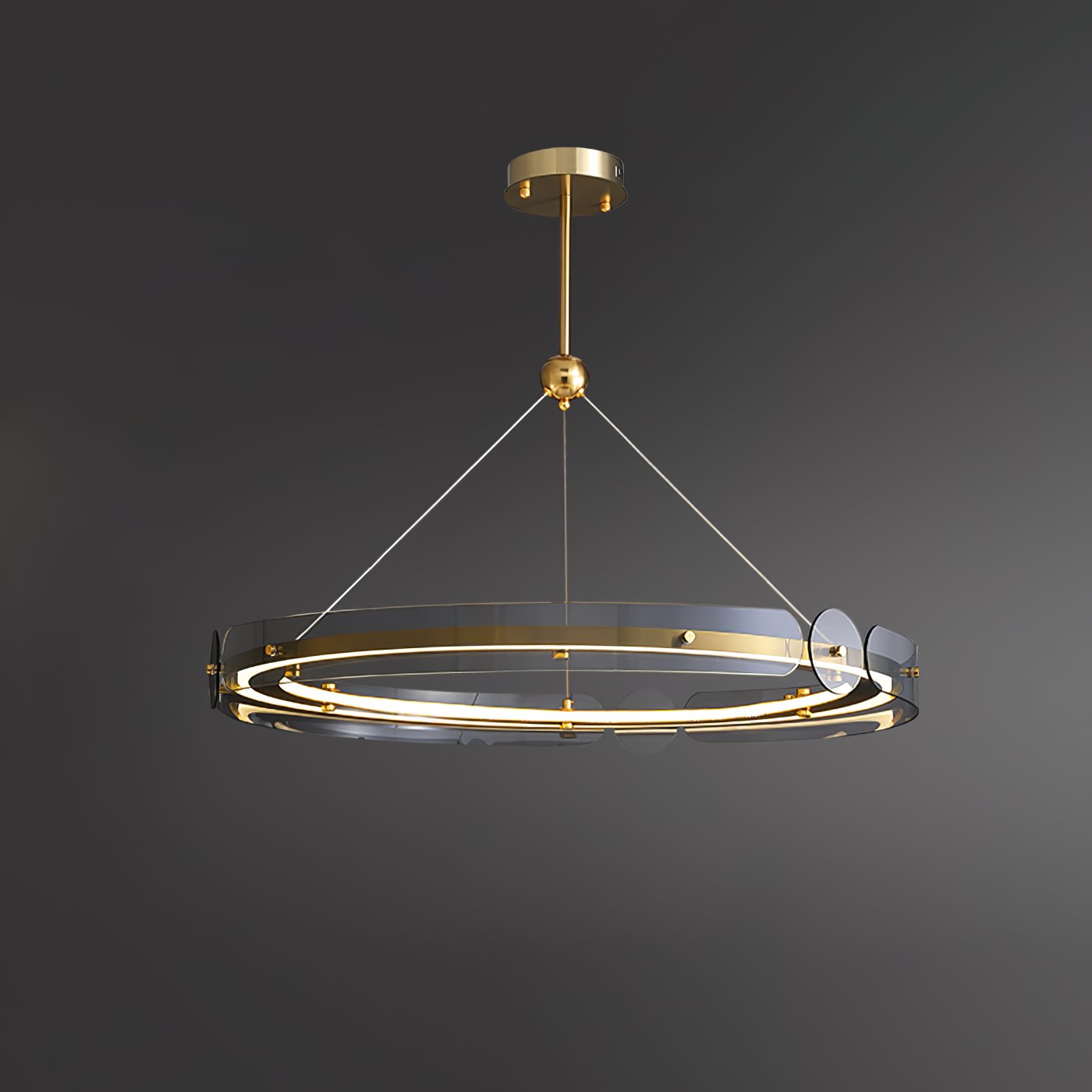 modern-gold-round-led-pendant-light-with-smoke-gray-glass-for-dining-room