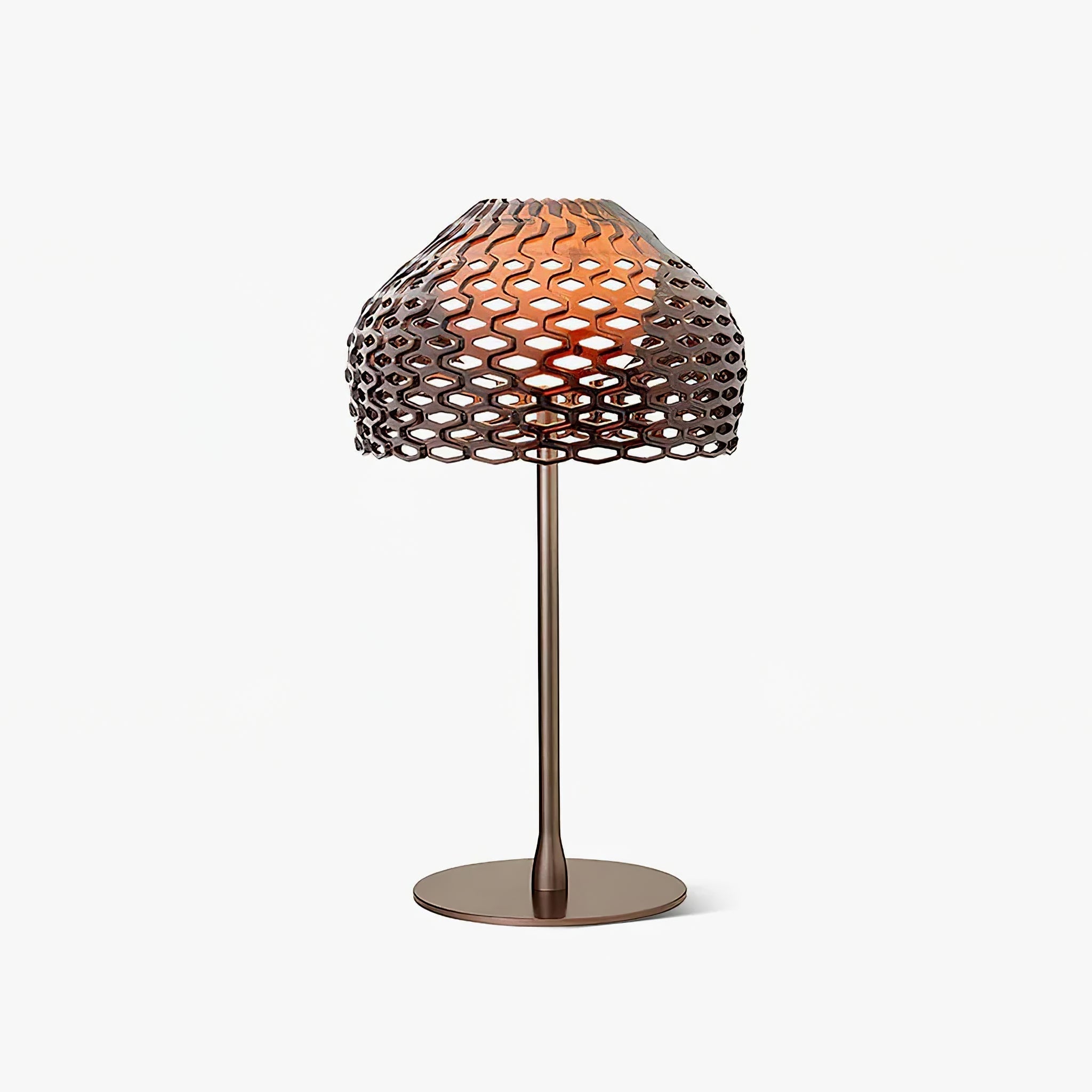 Modern Armadillo Geometric Table Lamp for Living Room and Nightstand Decor