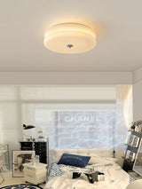 Vintage Art Deco Integrated LED Flush Mount Ceiling Light for Modern Interiors