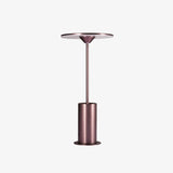 Modern Minimalist Adjustable LED Table Lamp with Stainless Steel Stem for Office and Desk