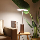 Modern Minimalist Adjustable LED Table Lamp with Stainless Steel Stem for Office and Desk