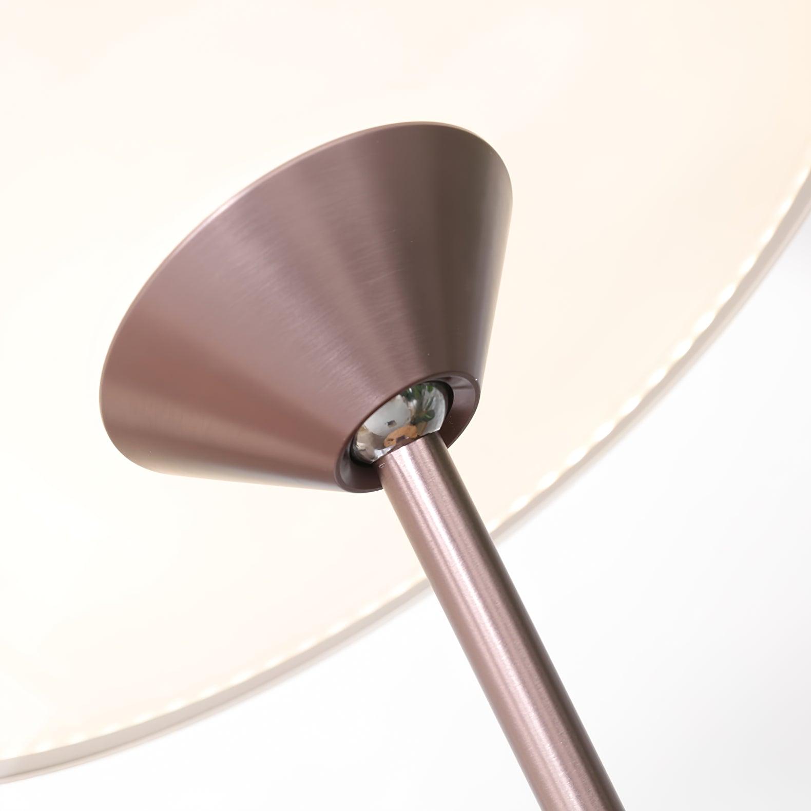 Modern Minimalist Adjustable LED Table Lamp with Stainless Steel Stem for Office and Desk