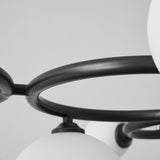 contemporary-brass-frame-chandelier-with-white-glass-shades-modern-multi-head-ceiling-light