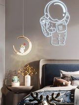 modern-astronaut-moon-resin-led-pendant-light-rose-gold-acrylic-kids-bedroom-lamp