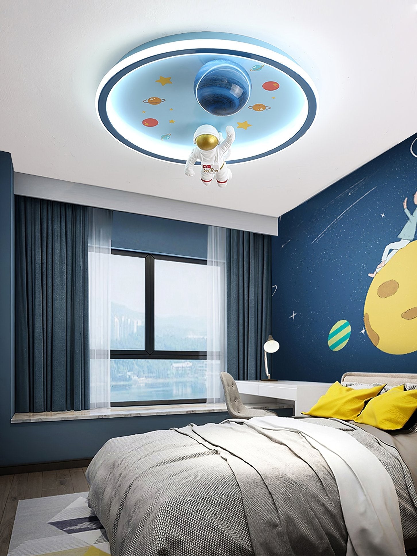 astronaut-and-planet-led-ceiling-light-for-children-room-space-theme-decor