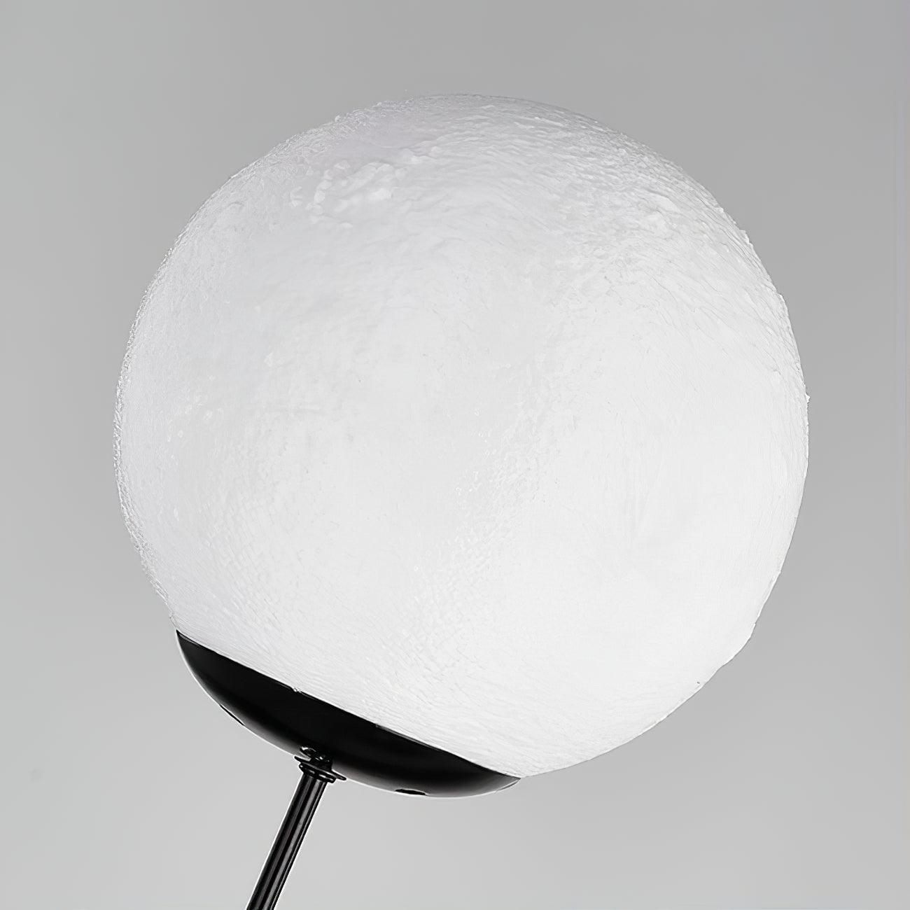 Creative Astronaut Planet Resin Table Lamp Modern Sculptural Bedside Lighting for Kids Room