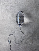 Atman Modern Crystal Oval LED Table Lamp for Bedside and Accent Lighting
