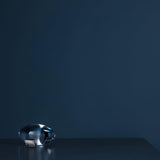 Atman Modern Crystal Oval LED Table Lamp for Bedside and Accent Lighting