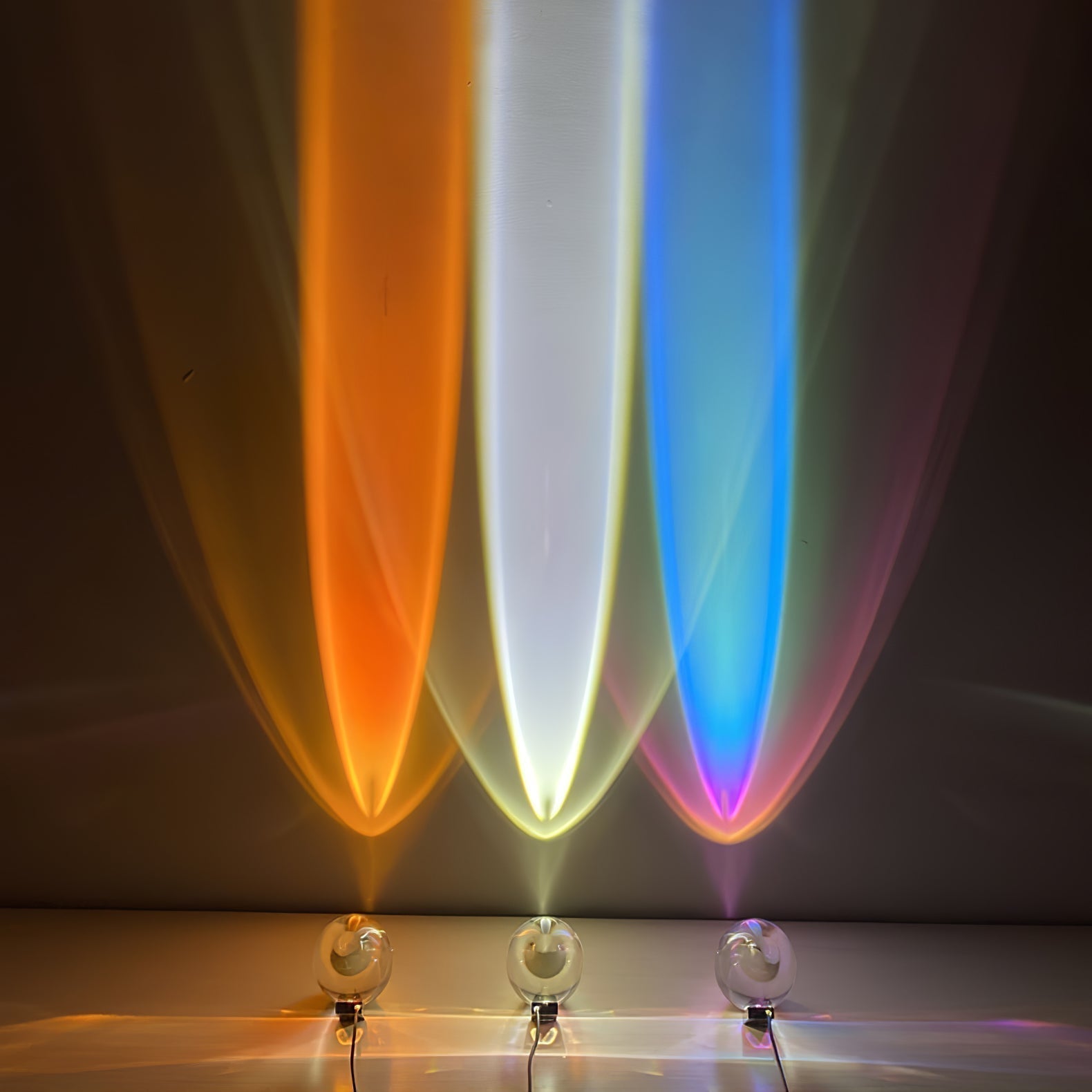 Atman Modern Crystal Oval LED Table Lamp for Bedside and Accent Lighting