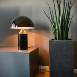 Modern Geometric Atollo Metal Table Lamp Mushroom Shape Accent Desk Light