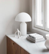 Modern Geometric Atollo Metal Table Lamp Mushroom Shape Accent Desk Light