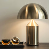 Modern Geometric Atollo Metal Table Lamp Mushroom Shape Accent Desk Light