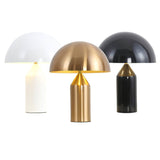Modern Geometric Atollo Metal Table Lamp Mushroom Shape Accent Desk Light