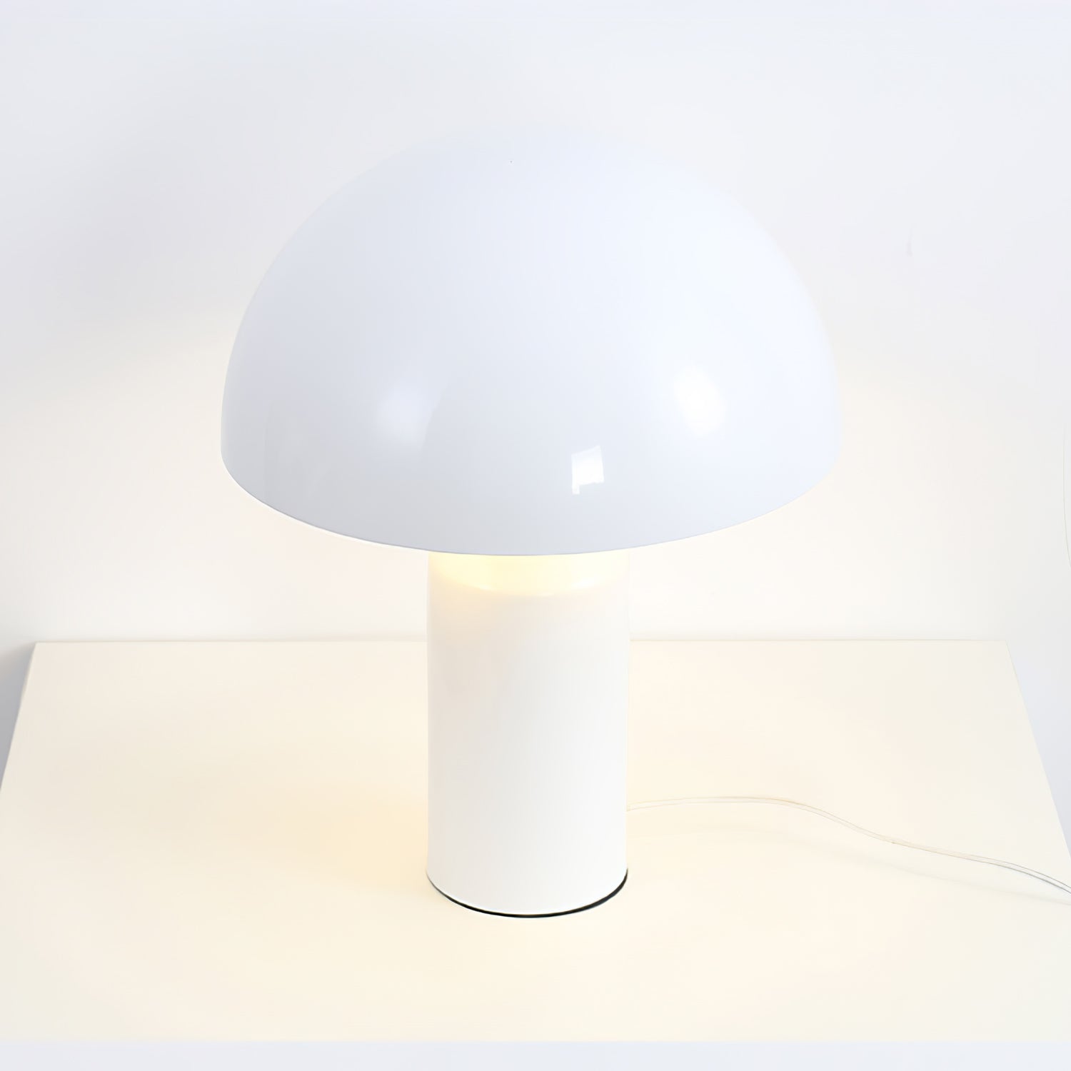 Modern Geometric Atollo Metal Table Lamp Mushroom Shape Accent Desk Light