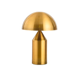 Modern Geometric Atollo Metal Table Lamp Mushroom Shape Accent Desk Light