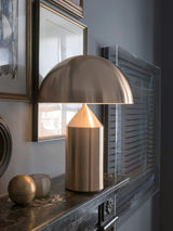 Modern Geometric Atollo Metal Table Lamp Mushroom Shape Accent Desk Light