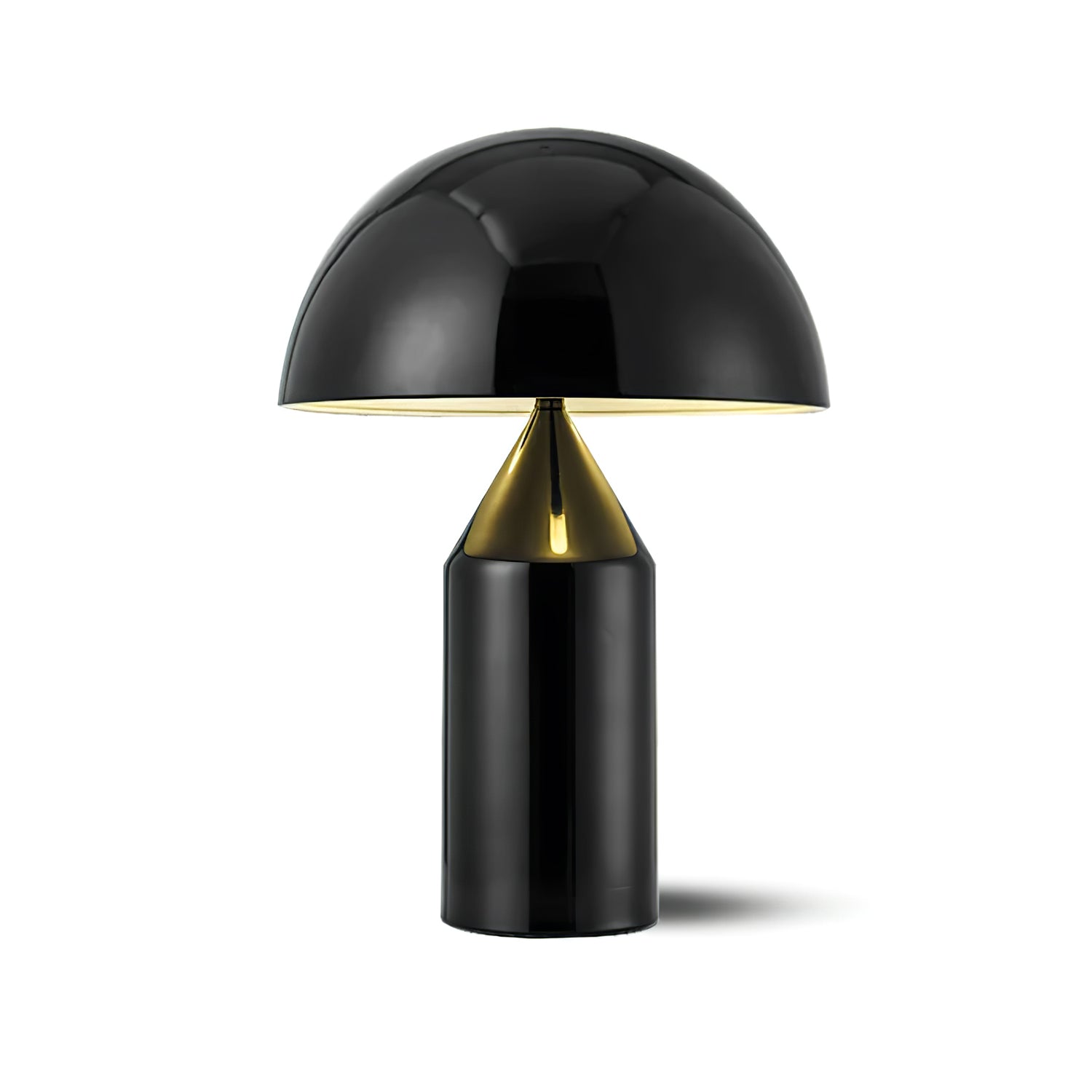 Modern Geometric Atollo Metal Table Lamp Mushroom Shape Accent Desk Light