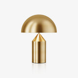 Modern Geometric Atollo Metal Table Lamp Mushroom Shape Accent Desk Light