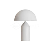 Modern Geometric Atollo Metal Table Lamp Mushroom Shape Accent Desk Light