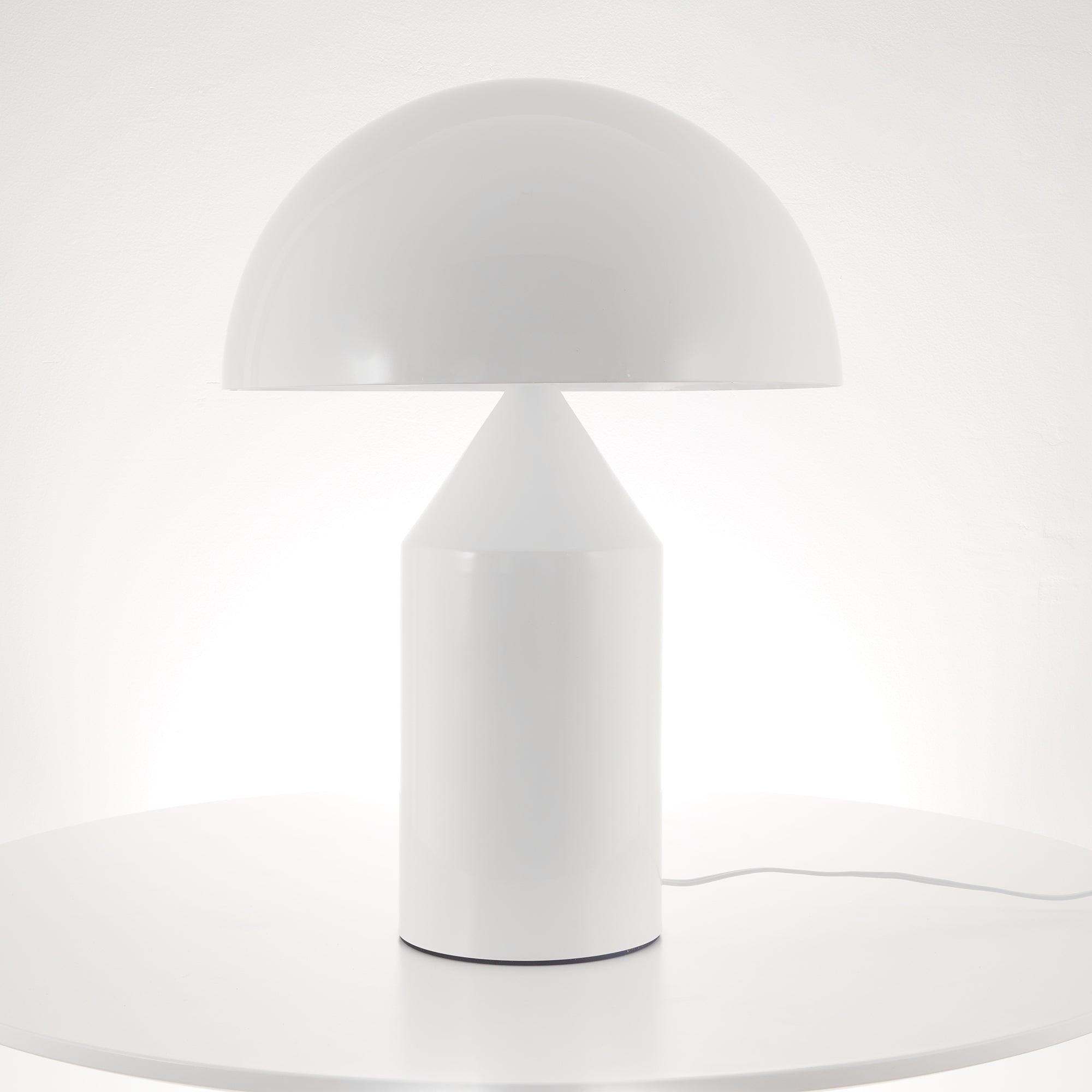 Modern Geometric Atollo Metal Table Lamp Mushroom Shape Accent Desk Light
