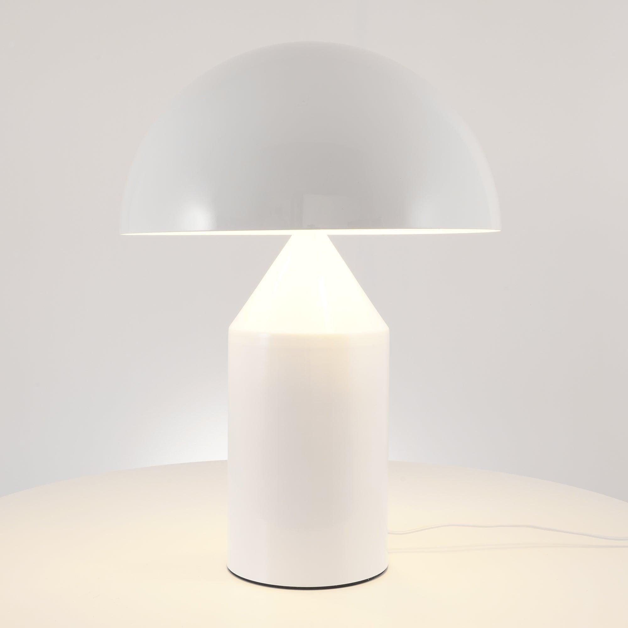 Modern Geometric Atollo Metal Table Lamp Mushroom Shape Accent Desk Light