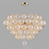 luxury-modern-glass-sphere-chandelier-with-spiral-ribbed-texture-and-satin-gold-finish