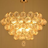 luxury-modern-glass-sphere-chandelier-with-spiral-ribbed-texture-and-satin-gold-finish