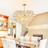 luxury-modern-glass-sphere-chandelier-with-spiral-ribbed-texture-and-satin-gold-finish