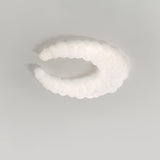 Modern Avir Moon Style LED Ceiling Lamp with Integrated Warm and Cool Light