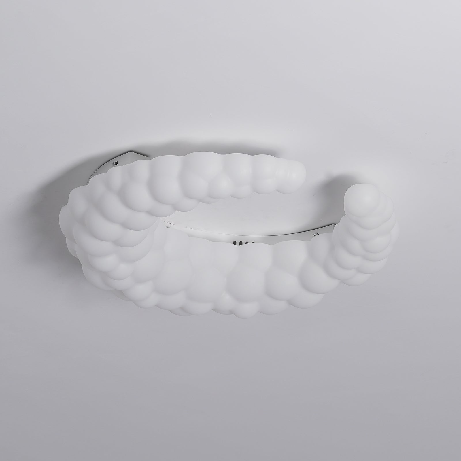 Modern Avir Moon Style LED Ceiling Lamp with Integrated Warm and Cool Light