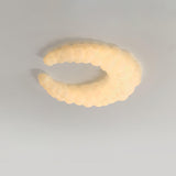 Modern Avir Moon Style LED Ceiling Lamp with Integrated Warm and Cool Light