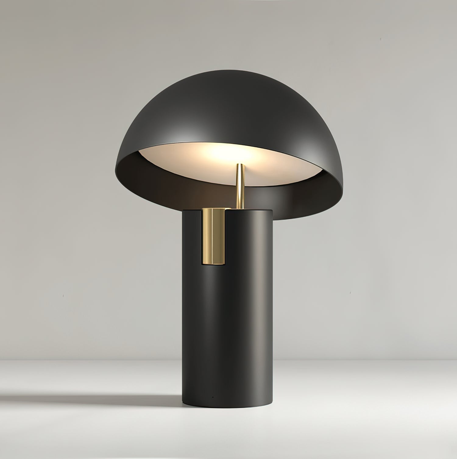 Minimalist Avo LED Table Lamp with Adjustable Tilted Cap and Rotating Cylinder